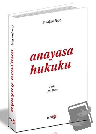 Anayasa Hukuku - Erdoğan Teziç - Beta Yayınevi - Fiyatı - Yorumları - 