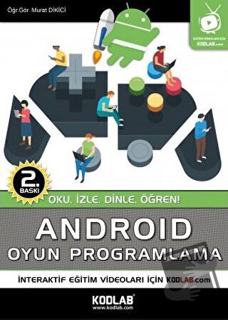 Android Oyun Programlama - Murat Dikici - Kodlab Yayın Dağıtım - Fiyat