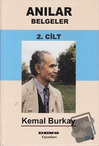 Anılar Belgeler (Cilt 2) (Ciltli) - Kemal Burkay - Deng Yayınları - Fi