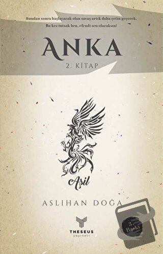 Anka 2. Kitap - Aslıhan Doğa - Theseus Yayınevi - Fiyatı - Yorumları -