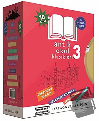 Antik Okul Klasikleri 3 (10 Kitap ) - Alexandre Dumas - Antik Kitap - 