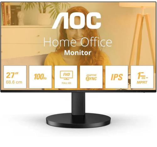 Aoc 27" 27B3Ha2 Fhd Ips 1Ms 100Hz Hdmı Dp Led Monitör - - Aoc - Fiyatı