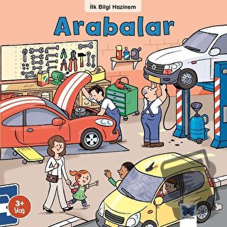 Arabalar - İlk Bilgi Hazinem - Stephanie Ledu - Mavi Kelebek Yayınları