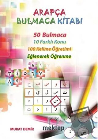 Arapça Bulmaca Kitabı - Murat Demir - Mektep Yayınları - Fiyatı - Yoru