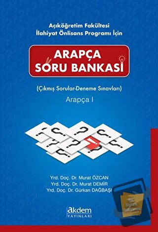 Arapça Soru Bankası 1 - Gürkan Dağbaşı - Akdem Yayınları - Fiyatı - Yo