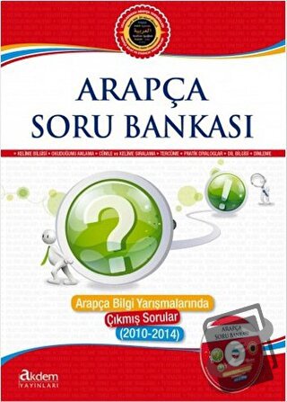 Arapça Soru Bankası - Kolektif - Akdem Yayınları - Fiyatı - Yorumları 