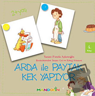 Arda ile Paytak Kek Yapıyor 4. Kitap - Funda Aşkınoğlu - Mandolin Yayı