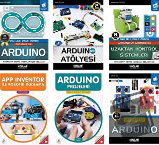 Arduino Programlama Eğitim Seti (6 Kitap Takım) - Kolektif - Kodlab Ya