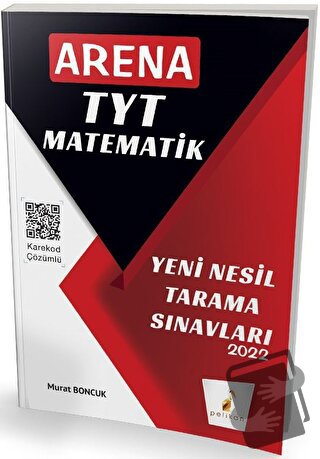 Arena TYT Matematik Yeni Nesil Tarama Sınavları - Murat Boncuk - Pelik