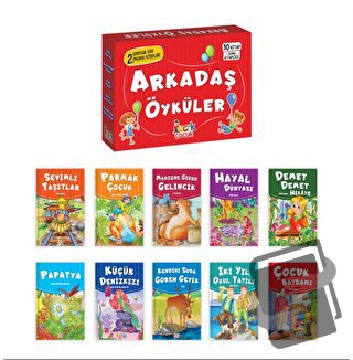 Arkadaş Öyküler (10 Kitap + Soru Kitapçığı) - Kolektif - Bıcırık Yayın