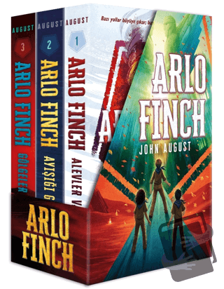 Arlo Finch 3 Kitap Takım - Ciltli (Kutulu) - John August - İndigo Kita