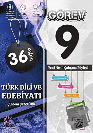 Armada 9. Sınıf Görev Türk Dili ve Edebiyatı Yeni Nesil Çalışma Föyler