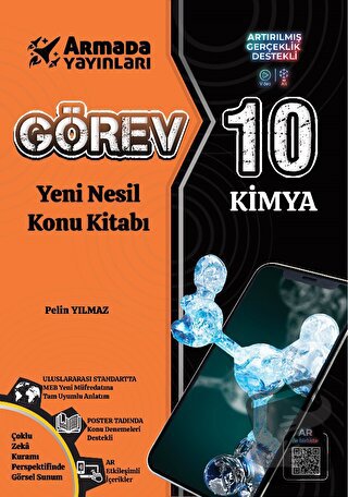 Armada Görev 10 Kimya Yeni Nesil Konu Kitabı - Pelin Yılmaz - Armada Y