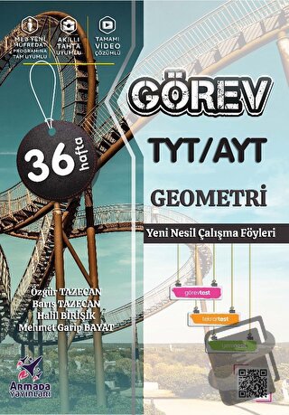 Armada Görev TYT AYT Geometri Yeni Nesil Çalışma Föyleri - Özgür Tazec