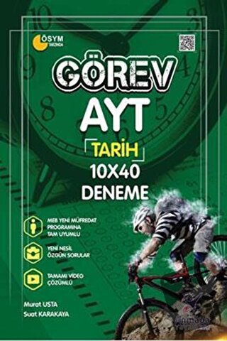 Armada Görev YKS AYT Tarih Deneme 10X40 Video Çözümlü - Murat Uslu - A