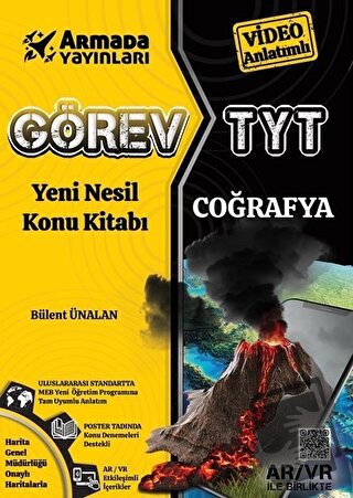 Armada Görev YKS TYT Coğrafya Konu Kitabı Yeni Nesil - Bülent Ünalan -