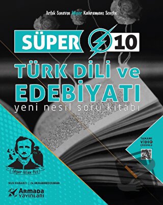 Armada Süper 10.Sınıf Türk Dili Ve Edebiyatı Yeni Nesil Soru Kitabı - 