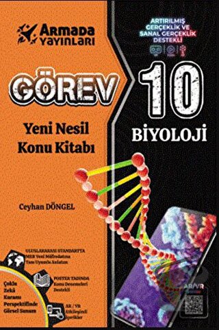 10. Sınıf Görev Biyoloji Yeni Nesil Konu Kitabı - Ceyhan Döngel - Arma