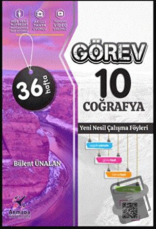 10. Sınıf Görev Coğrafya Yeni Nesil Çalışma Föyleri - Bülent Ünalan - 