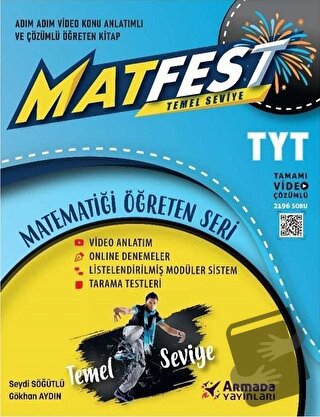 Armada YKS TYT Matfest Temel Seviye Soru Kitabı - Seydi Söğütlü - Arma