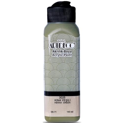 Artdeco Akrilik Boya 140 Ml Kına Yeşili 070R-3025 - - Artdeco - Fiyatı