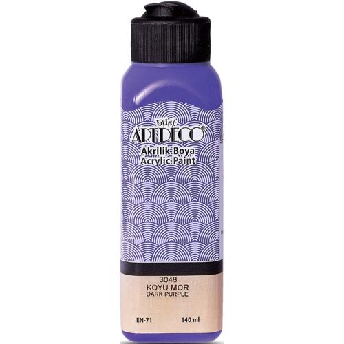 Artdeco Akrilik Boya 140 Ml Koyu Mor 070R-3048 - - Artdeco - Fiyatı - 