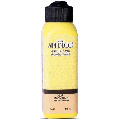 Artdeco Akrilik Boya 140 Ml Limon Sarı 070R-3627 - - Artdeco - Fiyatı 