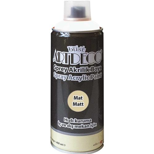 Artdeco Akrilik Sprey Boya 400 Ml Mat Beyaz M060 - - Artdeco - Fiyatı 