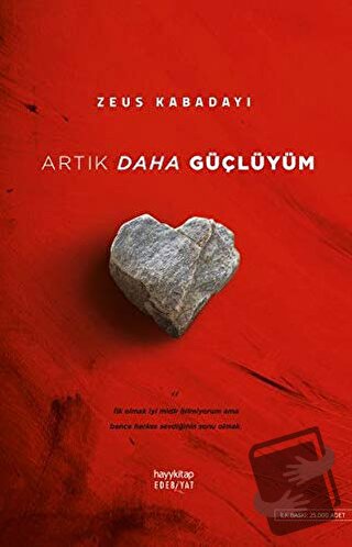 Artık Daha Güçlüyüm - Zeus Kabadayı - Hayykitap - Fiyatı - Yorumları -