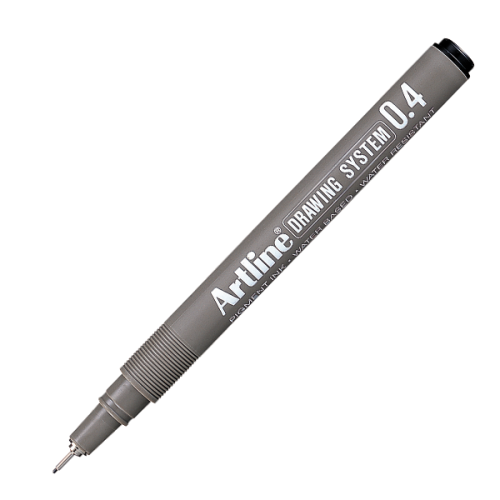 Artline Çizim Kalemi 0.4 Mm Siyah Ek234 - 12'li Paket - - Artline - Fi