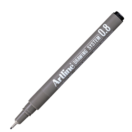 Artline Çizim Kalemi 0.8 Mm Siyah Ek238 - 12'li Paket - - Artline - Fi