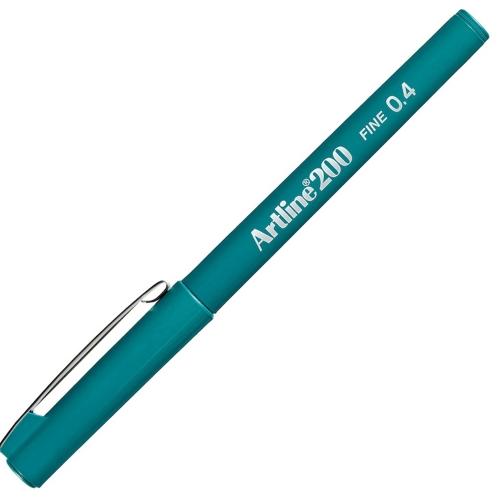 Artline Fineliner 0.4 Mm Koyu Yeşil Ek-200N - 12'li Paket - - Artline 