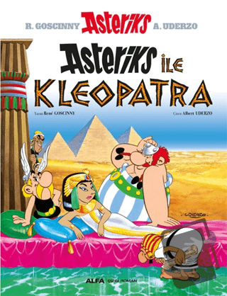 Asteriks ile Kleopatra - Rene Goscinny - Alfa Yayınları - Fiyatı - Yor