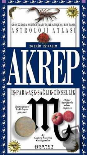 Astroloji Atlası Akrep 24 Ekim / 22 Kasım İş - Para - Aşk - Sağlık - C