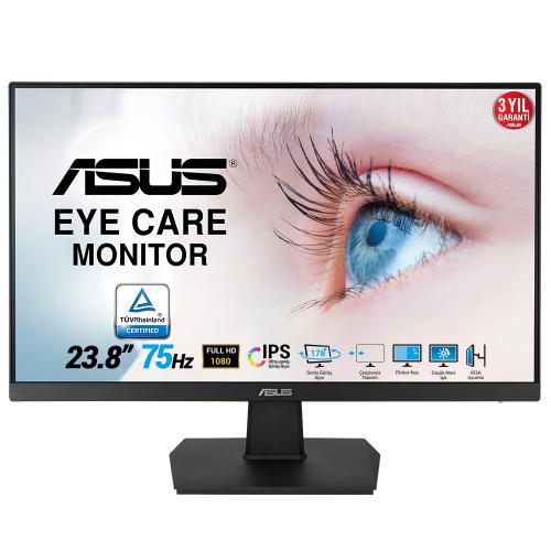 Asus 23.8" Va24Ehe 1920X1080 Hdmı 75Hz Siyah Monitör - - Asus - Fiyatı