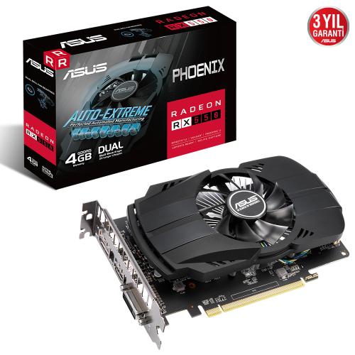 Asus 4Gb Amd Radeon Rx 550 Phoenix (Ph-Rx550-4G-Evo) Ekran Kartı - - A