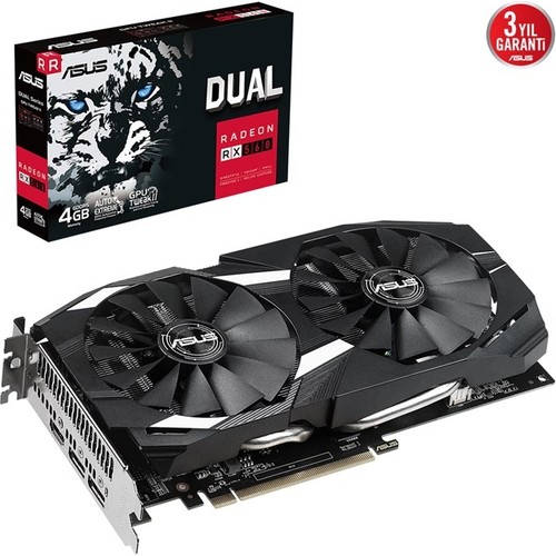 Asus Radeon Rx560 4Gb Dual Gddr5 128Bıt Dual-Rx560-4G Ekran Kartı - - 