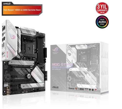 Asus Rog Strıx B550-A Gaming Amd B550 Am4 Ddr4 4600 Anakart - - Asus -