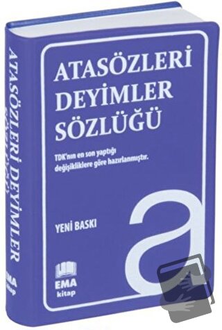 Atasözleri Deyimler Sözlüğü (Karton Kapak) - Kolektif - Ema Kitap - Fi