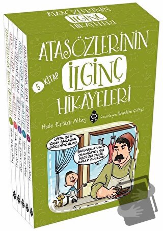 Atasözlerinin İlginç Hikayeleri (5 Kitap Takım) - Hale Eştürk Altay - 