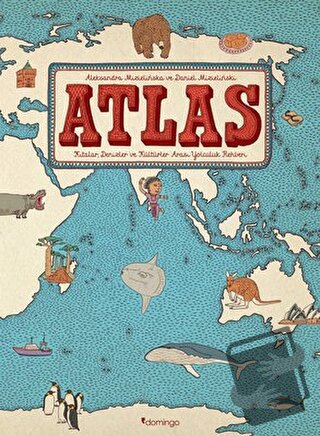 Atlas (Ciltli) - Aleksandra Mizielinska - Domingo Yayınevi - Fiyatı - 