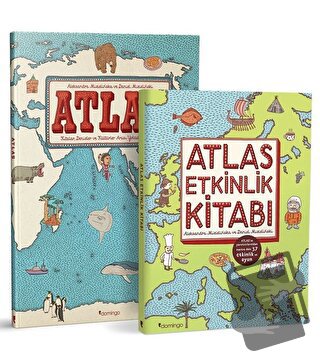 Atlas Set (Atlas + Atlas Etkinlik) - Aleksandra Mizielinska - Domingo 