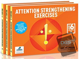 Attention Strengthening Exercises Dikkati Güçlendirme Seti Anasınıfı (