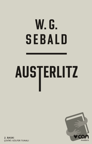 Austerlitz - W. G. Sebald - Can Yayınları - Fiyatı - Yorumları - Satın