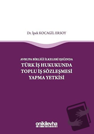 Avrupa Birliği İlkeleri Işığında Türk İş Hukukunda Toplu İş Sözleşmesi