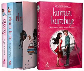 Ayçöreği - Elmalı Turta - Kırmızı Kurabiye Seti - 3 Kitap Takım - Zeyn