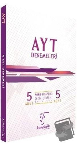 AYT 5'li Deneme Seti - Kolektif - Karekök Yayıncılık - Fiyatı - Yoruml