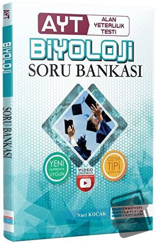 AYT Biyoloji Video Çözümlü Soru Bankası - Naci Koçak - Evrensel İletiş