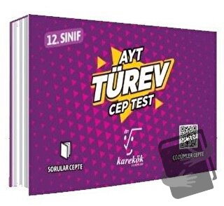 AYT Cep Test 12. Sınıf Türev - Kolektif - Karekök Yayıncılık - Fiyatı 