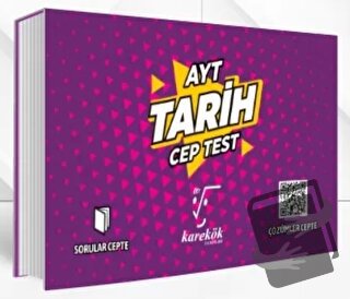 AYT Cep Test Tarih - Kolektif - Karekök Yayıncılık - Fiyatı - Yorumlar